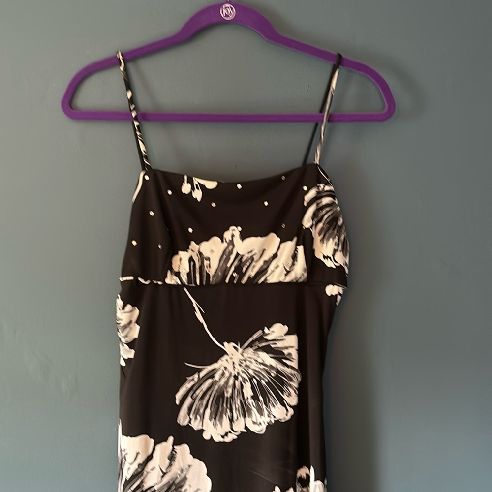 Black and white dress